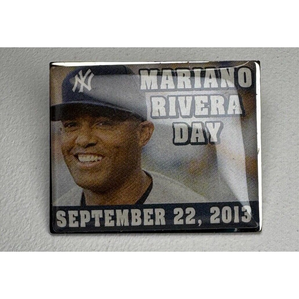 2013 Amino New York Yankees Mariano Rivera Day Pin
